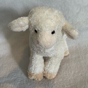 Douglas The Cuddle Toy Babba Lamb Adorable Cream Stuffed Toy plush 7”
